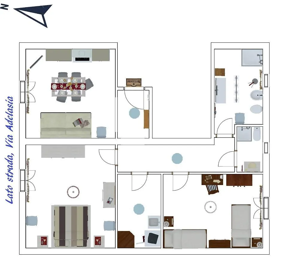 Appartamento Casa Adelasia Porto Torres Italia
